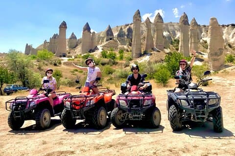 Excursion en VTT Quad Safari dans les vallées de Cappadoce 2 heures