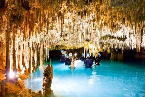 Underground River og Cave Tour på Rio Secret