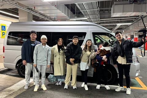 Trasferimento privato dall'aeroporto di Narita al centro di Tokyo