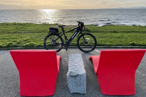 Victoria BC - Visite de la côte et du château en vélo électrique