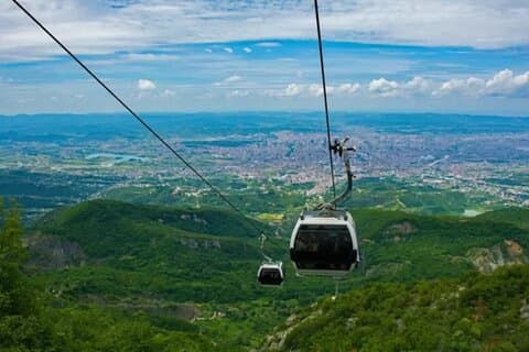 From Durres/Golem: Tirana City Tour and Dajti Cable Car