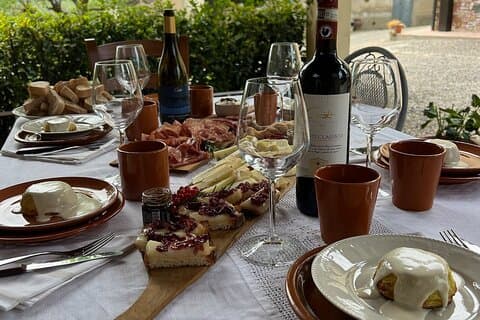 Wein und Abendessen im Chianti Classico Exklusives privates Abendessen