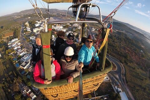 Privat ballonflyvning for 3 til 6 personer