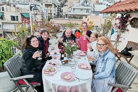 Atenas Greece Comida e Bebida Experiência