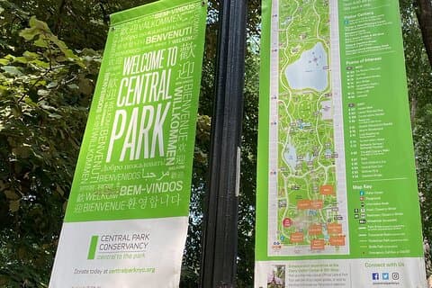Lille gruppe 2 timers gåtur i Central Park - op til 8 personer