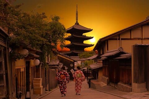 Kyoto: Gion natt tur med Geisha innsikt