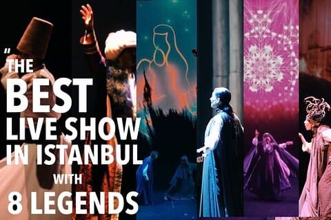 Lendas de Istambul Live Show Entradas