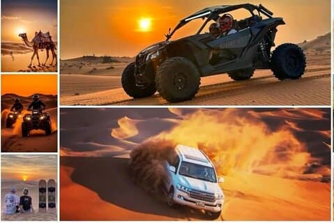 Qatar Desert Safari with ATV Ride, Buggy Tour & Inland Sea