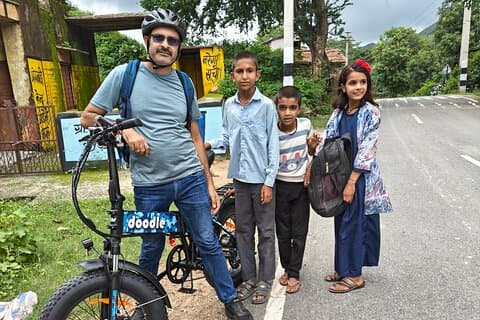 Excursão de bicicleta elétrica Bahubali