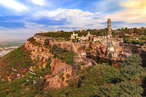 Privat heldagstur til Chittorgarh Fort fra Udaipur