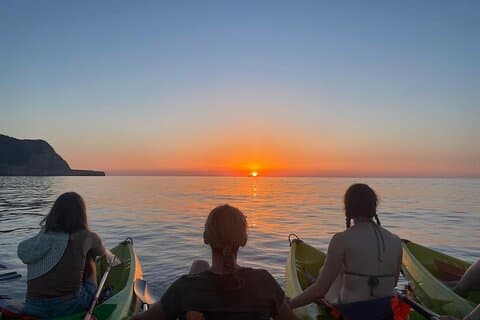 Community Kayaking Adventure til Benirras solnedgang