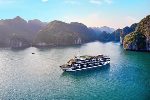 Rita Cruise – Luxus 5 - Star 2D1N Halong Bay & Lan Ha Bay Tour
