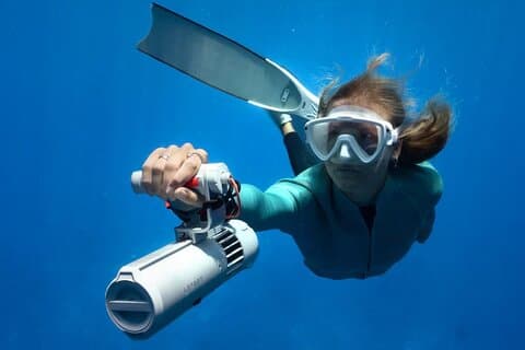 Unique Musan Snorkeling with Underwater Scooter Experience