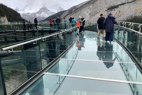 Calgary : Columbia Icefield, Skywalk, Glaciar Crowfoot y Lagos
