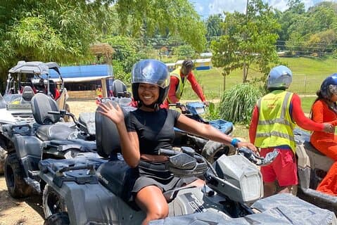 Bambu Forsränning och ATV Jungle Adventure i Jamaica