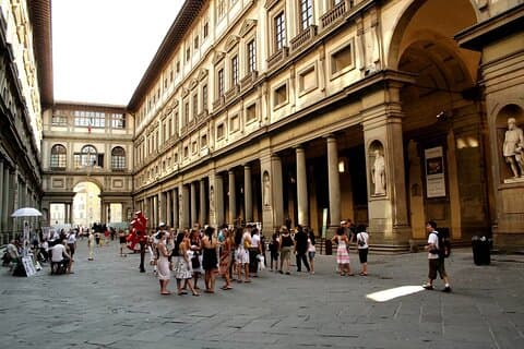Piazzale Uffizi Gallery Skip the line Tour Pass
