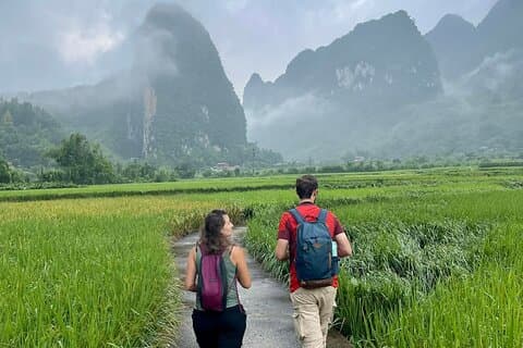 Hanoi - Ba Be Lake, Ban Gioc vattenfall, Offbeat Path, etniskt liv