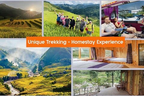 Sapa - Bac Ha Trek Tour - Nachttrein & Bus & Homestay overnachting
