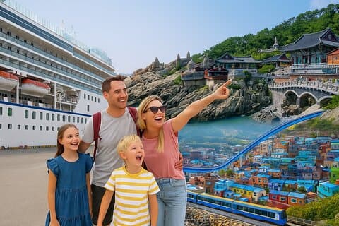 Busan Private City Tour avec Taxi - Excursion à terre en croisière