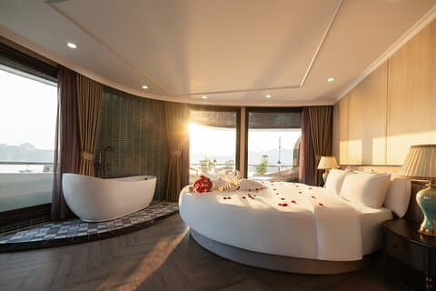 Top 5 des croisières d'une nuit à la baie d'Halong et Lan Ha au départ de Hanoï