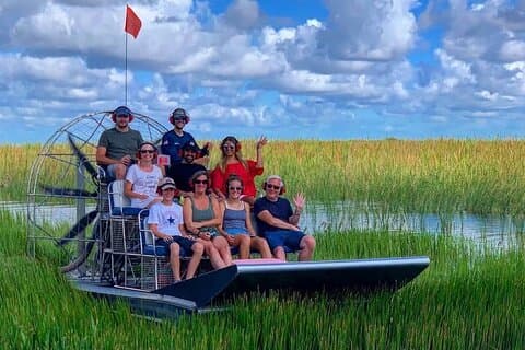 90 Minute Miami Everglades Semi Private Airboat Tour