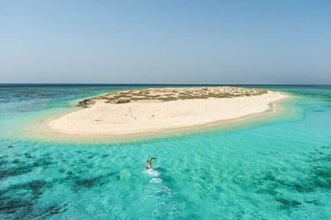 Hamata Island snorkelavontuur met lunch : Marsa Alam