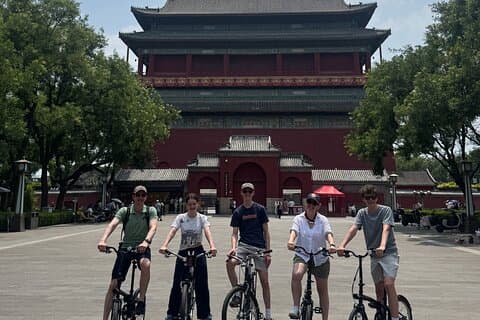 Hutong-upplevelsen på cykel