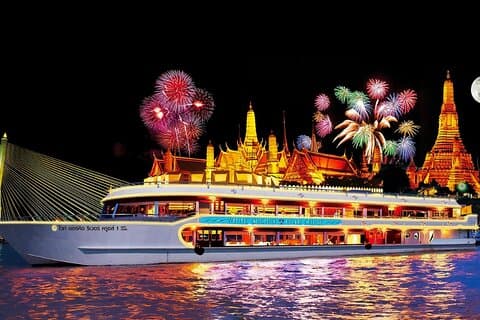 Chao Phraya White Orchid Cruise in Bangkok