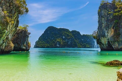 Visite des îles Hong avec Petit-déjeuner en hors-bord