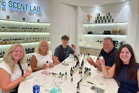 Perfume Making Workshop at Note The Scent Lab Hanoi