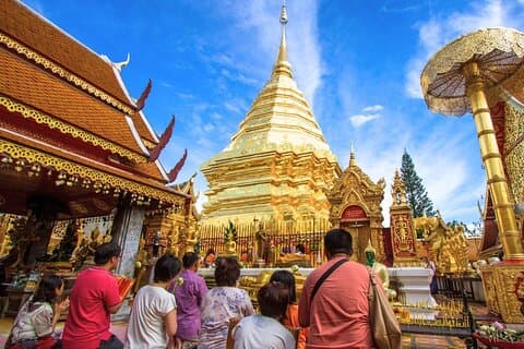 Doi Suthep Tempel, Wat Pha Lat, Hmong Village Tour (Comfort Van)