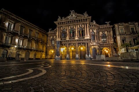 Privat Catania by Night : Lava stengator och Seaside ljus