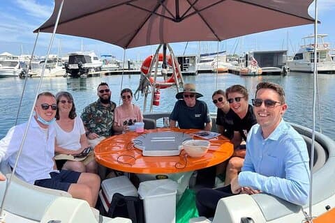 360° Boot Gastronomische Ervaring en Paella op Zee