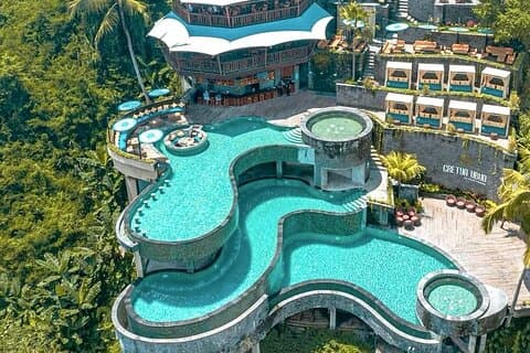 Cretya Pool Ubud, Tirta Empul Tempel & Tibumana Wasserfall Tour