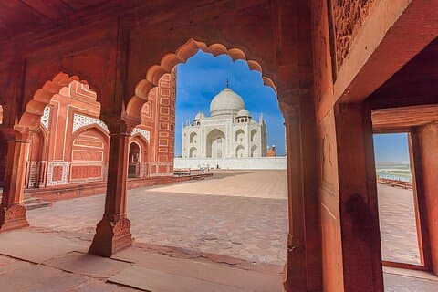 Taj Mahal en Mausoleum Begeleide Tour