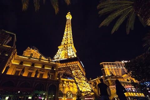 Toegangsbewijs voor het uitzicht op de Eiffeltoren in Parijs Las Vegas