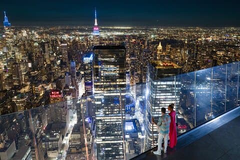 NYC Edge Immersive Observation Deck at Hudson Yards Entrada