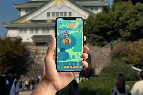 Osaka Oracle GPS App Wandeltocht Mobiele Game