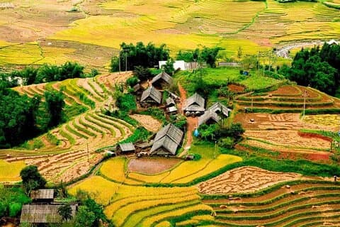 Highland Harmony Aldeias, vistas e patrimônio vietnamita