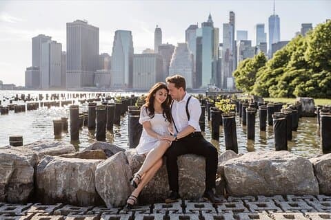 Fotografering i New York City med modefotograf