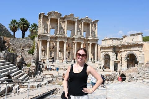 Visite privée du temple d'Éphèse et d'Artémis au départ du port de Kusadasi