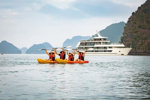 Croisière Stellar of the Seas 2D1N – Meilleure baie d’Halong et baie de Lan Ha