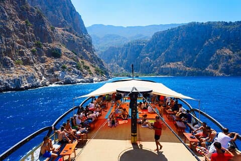 Marmaris All-Inclusive Boat Trip with Free Sunbed & Lunch