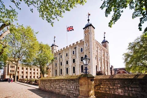 Billett til utstillingen Tower of London og Crown Jewels