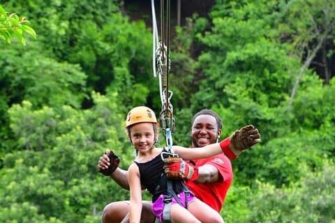 Zip Line Eco Park Sloths Monkeys and Beach Break Tour Privado