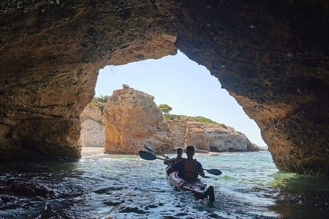 Athens: Kayak and Snorkeling at Caves and Hidden Beaches
