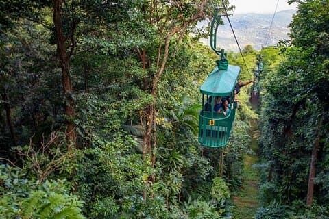 St. Lucia Zip-linje, Aerial Trikk og fottur Ultimate 3