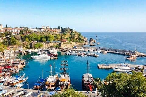 Antalya Stadtrundfahrt mit Bootsfahrt und Wasserfällen ab Alanya