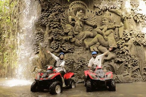 Ubud Full Day ATV Adventure with Rice Terrace and Temple Ritual
