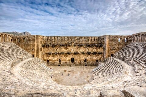 De Antalya: Excursão de dia privada a Perge, Aspendos & Side